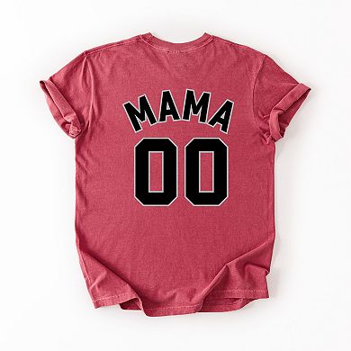 Mama Jersey Heart - Womens Garment Dyed Tee