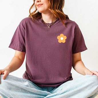 Too Much For You Front And Back - Garment Dyed Tee