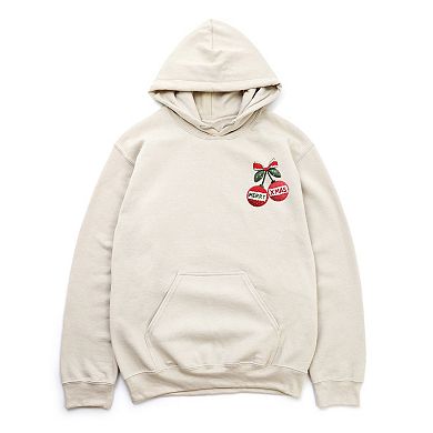 Merry Xmas Ornament Quilted Print - Women's Graphic Hoodie