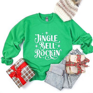 Jingle Bell Rockin' Sparkle - Womens Sweatshirt