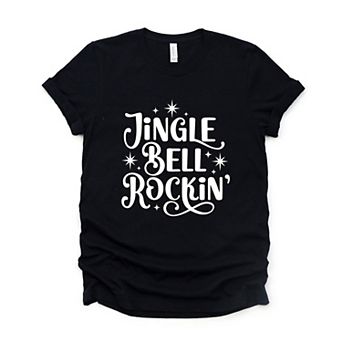Jingle Bell Rockin' Sparkle - Womens Short Sleeve Tee