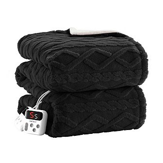 Garvee Ultra-Soft Flannel Dual-Zone Electric Blanket — 10 Heat Levels & 1-10-H Time Settings