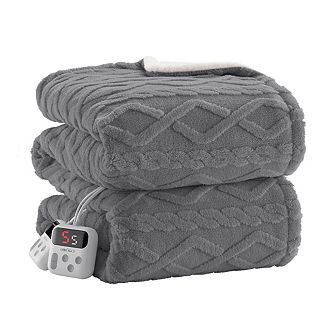 Garvee Ultra-Soft Flannel Dual-Zone Electric Blanket — 10 Heat Levels & 1-10-H Time Settings