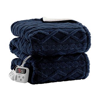 Garvee Ultra-Soft Flannel Dual-Zone Electric Blanket — 10 Heat Levels & 1-10-H Time Settings