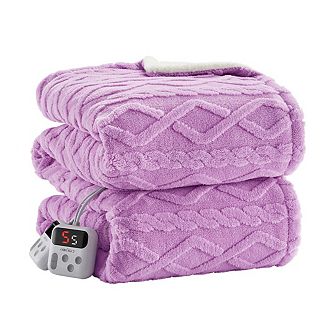 Garvee Ultra-Soft Flannel Dual-Zone Electric Blanket — 10 Heat Levels & 1-10-H Time Settings
