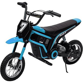24V Electric Dirt Bike,350W Electric Motorcycle for Kids Ages 8-12