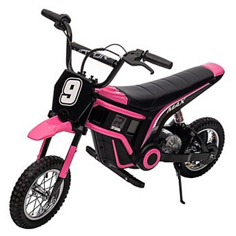 24V Electric Dirt Bike,350W Electric Motorcycle for Kids Ages 8-12