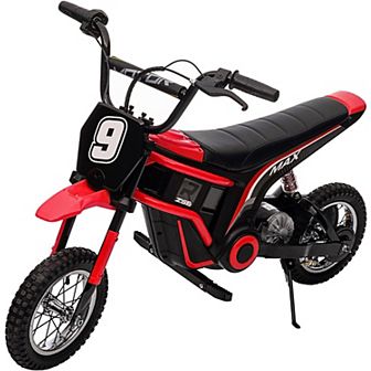 24V Electric Dirt Bike,350W Electric Motorcycle for Kids Ages 8-12