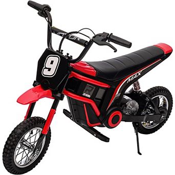 24V Electric Dirt Bike,350W Electric Motorcycle for Kids Ages 8-12