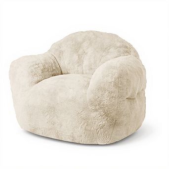 Garvee Plush High-Elasticity Sponge Sofa with Reinforced Backrest & Armrests