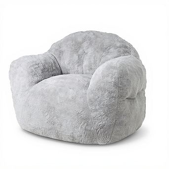 Garvee Plush High-Elasticity Sponge Sofa with Reinforced Backrest & Armrests