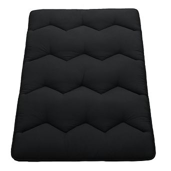 Garvee Solid Color Tatami Mat 5-Layer Foldable Futon Mat for Playrooms Travel & Guest Bed