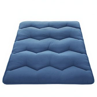 Garvee Solid Color Tatami Mat 5-Layer Foldable Futon Mat for Playrooms Travel & Guest Bed