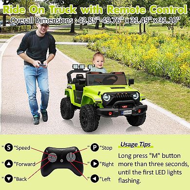 Ride On Toys, Adjustable Car Body, 2 Seater 24V Toddler Car