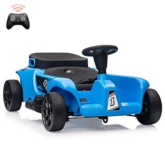 24V 4-Wheel Electric Ride On Car for Kids, 2 Seater w/Dual 120W Motors