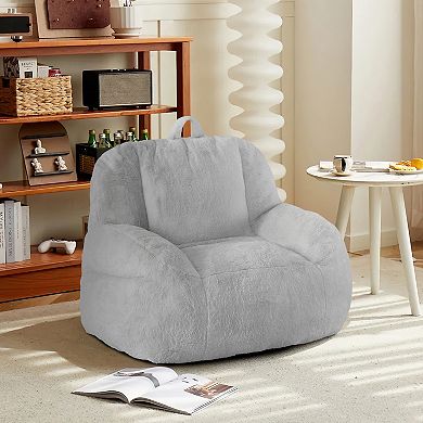 Garvee Plush Sponge Sofa-39*39*29 in Cozy Durable Seating for Living Room Bedroom