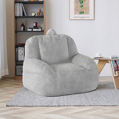 Garvee Plush Sponge Sofa-39*39*29 in Cozy Durable Seating for Living Room Bedroom