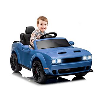 Licensed Dodge Challenger Kids Electric Car 12V Ride On Car