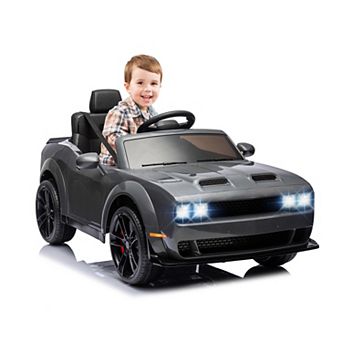 Licensed Dodge Challenger Kids Electric Car 12V Ride On Car