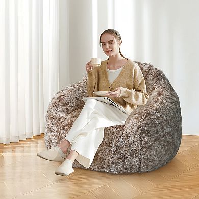 Garvee Fluffy Sponge Sofa Cozy 37*37*25 in- Supportive Seating for Any Room