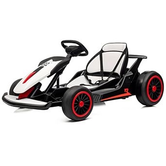 Go Kart, Electric Drift Kart Car with Adjustable Seat