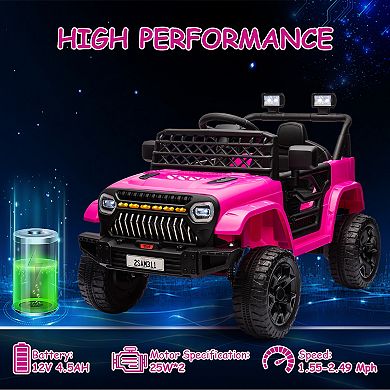 12V Kids Ride On Truck Battery Powered Ride On Car Toy