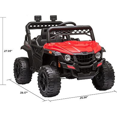 12V Kids Ride on UTV Electric Vehicle, Battery Powered Ride On Car Toy