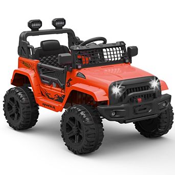 12V Kids Ride On Truck, Battery Powered Electric Vehicle with Remote Control