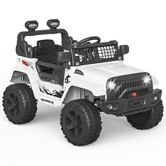 12V Kids Ride On Truck, Battery Powered Electric Vehicle with Remote Control