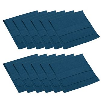 3.15"x3.15" Jewelry Pouches with Band, 16 pc Microfiber Portable Soft Storage Bags for Necklace