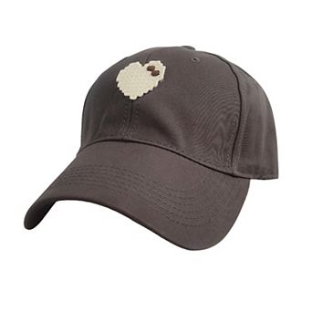 Women's Pixel Heart Wide - Brim Baseball Cap