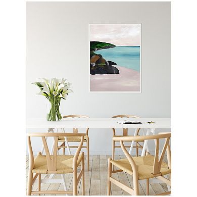 Sylvie Seascape Framed Canvas by Nikita Jariwala