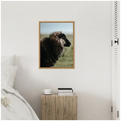 Sylvie Sheeply in Love 1 Framed Canvas by Michael Schauer