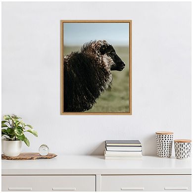 Sylvie Sheeply in Love 1 Framed Canvas by Michael Schauer