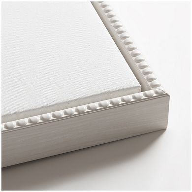 Sylvie Moody Floral 2 Framed Canvas by Annie Quigley