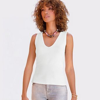 Lascana Women's Sleeveless Knit Top