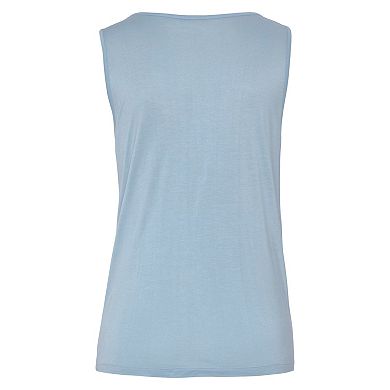 Lascana Women's Sleeveless Wrap Look Top