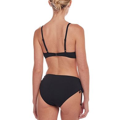 Lascana Women's Side Tie Lace Trim Bikini Bottom