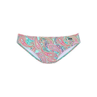 Lascana Women's Paisley Print Classic Bikini Bottom