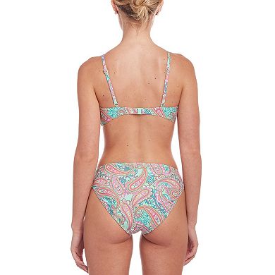 Lascana Women's Paisley Print Classic Bikini Bottom