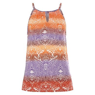 Lascana Women's Sleeveless Keyhole Detail Top