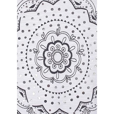 Lascana Women's Mosaic Boho Print Top