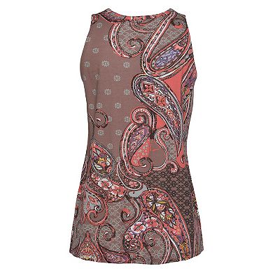 Lascana Women's Sleeveless Keyhole Top