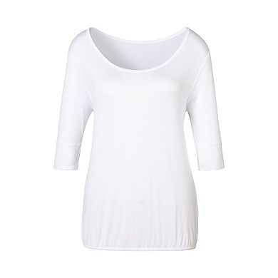 Lascana Women's 2 Pk Round Neckline Tops