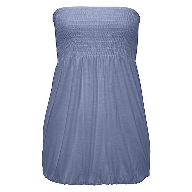 Lascana Women's Smocked Bust Bandeau Top