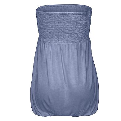 Lascana Women's Smocked Bust Bandeau Top