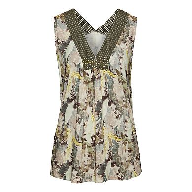 Lascana Women's Crochet Insert Tank Top