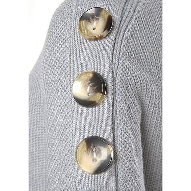 Lascana Women's Button Detail Sweater