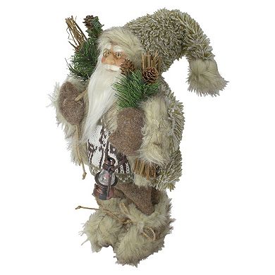 Northlight 12-in. Mountain Santa Standing Christmas Figure