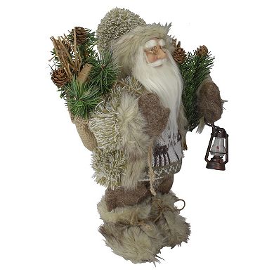 Northlight 12-in. Mountain Santa Standing Christmas Figure
